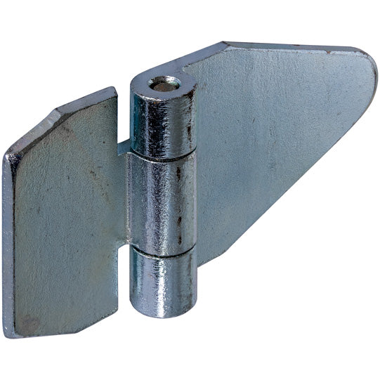 Side door hinge, galvanised stl., w/out hole