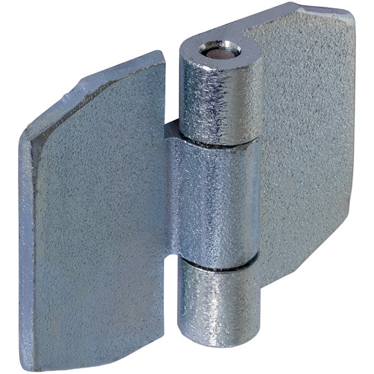 Side door hinge, galvanised stl., w/out hole