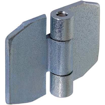 Side door hinge, galvanised stl., w/out hole