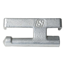 Suer hinge pin, like 6541N, tie rod hole M12, galvanised
