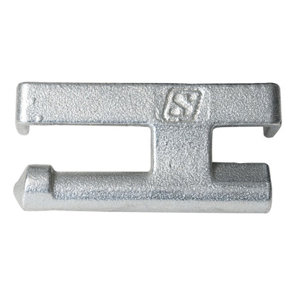 Suer hinge pin, like 6541N, tie rod hole M12, galvanised