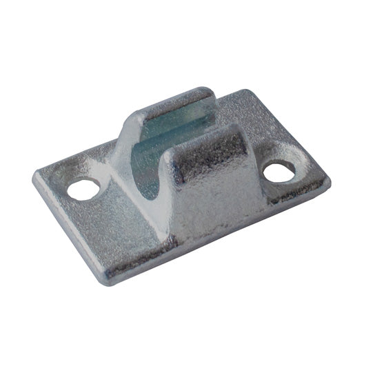 Hinge bearing f. case lid hinge, galvanised stl.