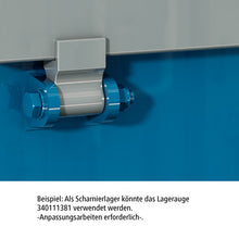 Hinge bearing, raw stl.