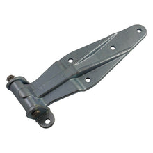Door hinge, galvanised, 305 x 90 mm, w/ bracket and pin