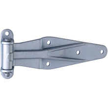 Door hinge, galvanised, 305 x 90 mm, w/ bracket and pin