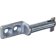 Hinge pin 25/30, w/ drop lug/tongue, galvanised stl.