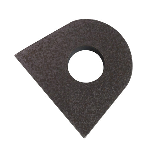 Hinge hinge bearing eye, 49 x 43 x 10 mm, 16.5 mm bore, raw