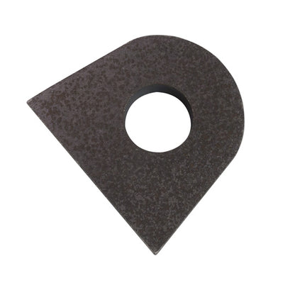 Hinge hinge bearing eye, 49 x 43 x 10 mm, 16.5 mm bore, raw