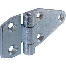 Galvanised side door hinge, L = 105 mm, W = 50 mm, H= 6.5 mm
