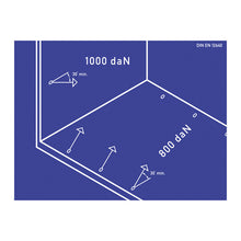 Lashing point sign 800 daN, adhesive film