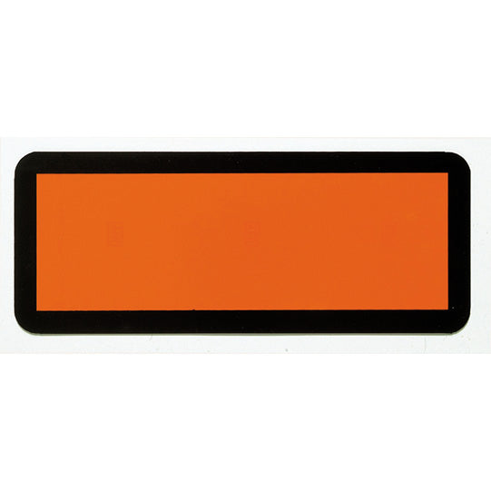 ADR board, type I, rigid, 300 x 120 mm, with KS