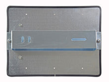 Number plate, type I, rigid, 400 x 300 mm, w/ KS, w/ number set