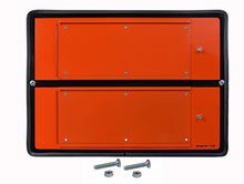 Number plate, type I, rigid, 400 x 300 mm, w/ KS, w/ number set