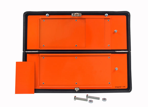 Type I, hinged, 400 x 300 mm, with KS, with 8 blank spaces.