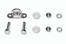 Complete mounting kit for warning signs