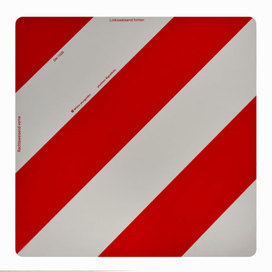 Warning sign, magnetic foil, type I, 423 x 423 mm