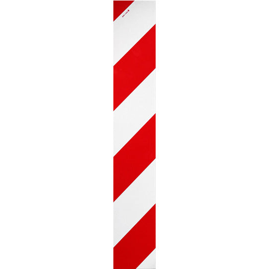 Varningsskylt, L, typ I, stel, 141 x 846 mm, utan KS