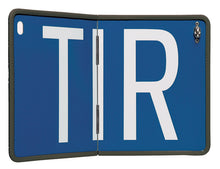 TIR board, hinged, 400 x 250 mm, with KS