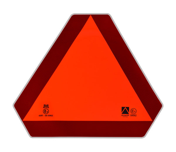 ECE 69 panel, aluminum, type II, rigid, 360 x 410 mm