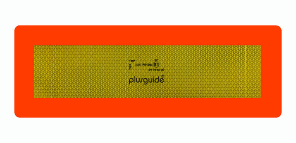 ECE 70.0I, smooth aluminium, type III, 565 x 196 mm, set of 2 p