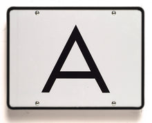 A warning sign, type I, rigid, 400 x 300 mm, w/ KS, w/ holder