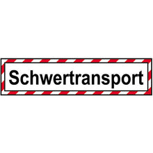 Truck sign, heavy transport, 200 x 800 mm