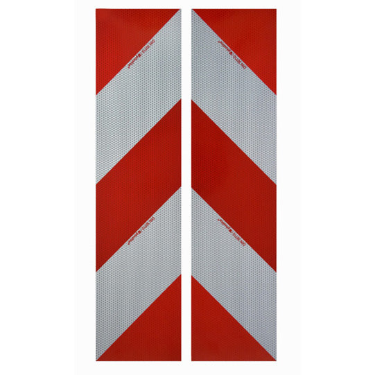 Vehicle marking, magnet, type II, 282 x 282, set 2 x L and R