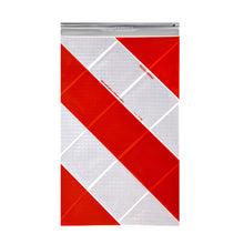 Tail lift marker, type II, 250 x 400 mm, R w/out bracket