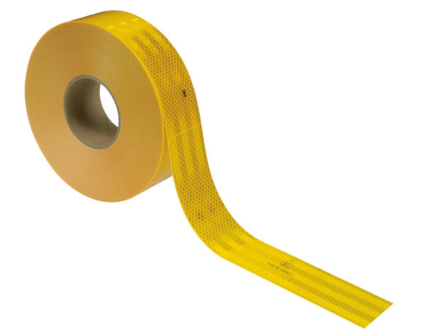 Fixed contour marking, yellow, 53 mm x 50 m, 3M