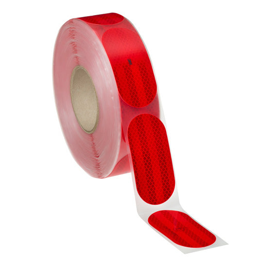 Contour marking for tankers, red, 50 mm x 50 m, 3M