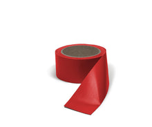 Tarpaulin tape, 50 mm x 5 m, red RAL 3000