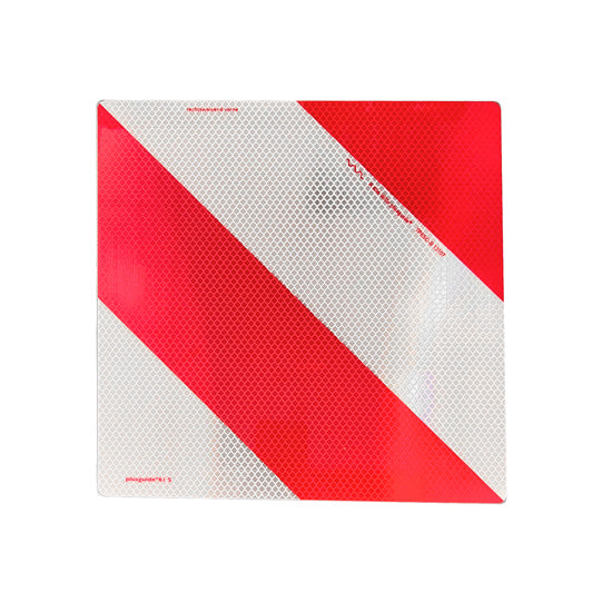 Parking warning sign, R, type III, rigid, 285 x 285 mm, w/out K