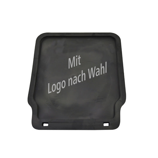 Car mud flaps, 200 x 230 mm, with logo