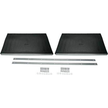 Mud flap w/ Suer logo, PVC, 300 x 300 mm, incl. fix.