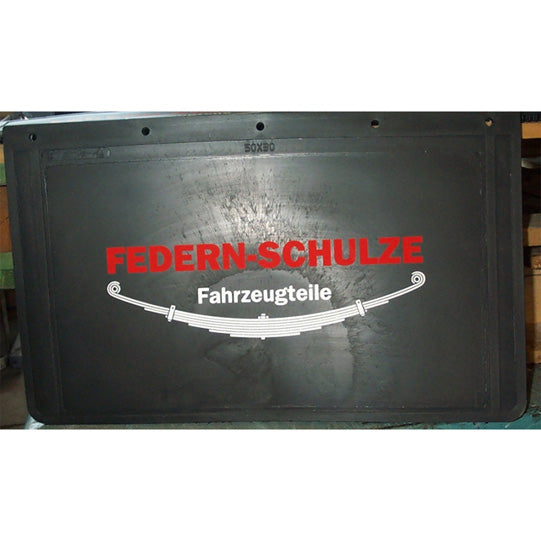 Mud flaps 400 × 300, with "Federn Schulze" logo