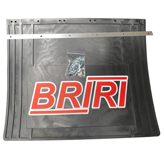 Mud flap 600 × 500 mm, with "BRIRI" logo, without mounting