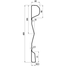FOX-Light 400/60/33 steel dropside profile