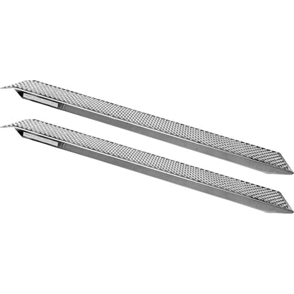 Aluminiumramper, raka, 1500/200 mm, lastkapacitet 400 kg/pa