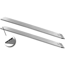 Aluminum ramps, load capacity 2400 kg/pair, 2.5 m len.