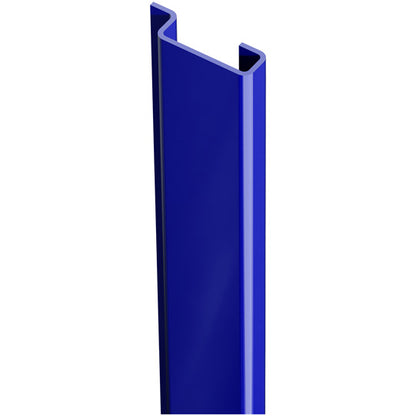 Corner stanchion profile, S235JRG2, raw, 100 x 36 x 5 mm, 6 m