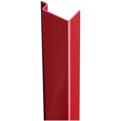 Corner stanchion profile, raw stl., 100 x 60 x 4 mm, 5 m