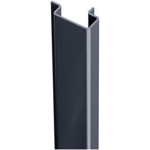 Corner stanchion profile, S235JGR2, raw, 100 x 70 x 4 mm, 6 m