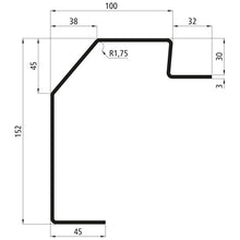 Floor frame profile for building material platform S355MC