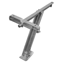 Swivelling support w/ folding foot, max. load capacity 500 kg