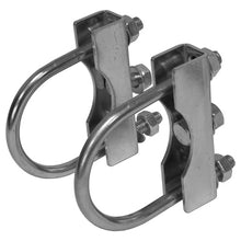 Clamp tube holder, galvanised, f. mtg. the clamp