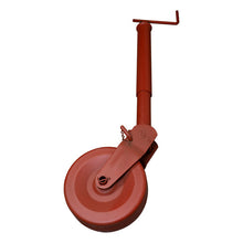 Support wheel S121, 310 x 90 mm sheet steel wheel