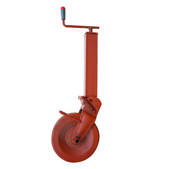 Support wheel M 237, sheet metal balloon wheel 310 x 90 mm