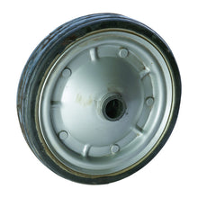 Spare wheel 280 x 65 mm solid rubber on sheet steel rim