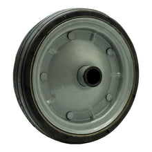 Varapyörä 280 x 65 mm umpikumia, teräslevyvanne, napa Ø 3