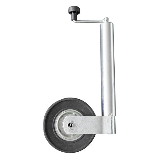 Support wheel ST 60/255 SB, solid rubber tyres on sheet metal r